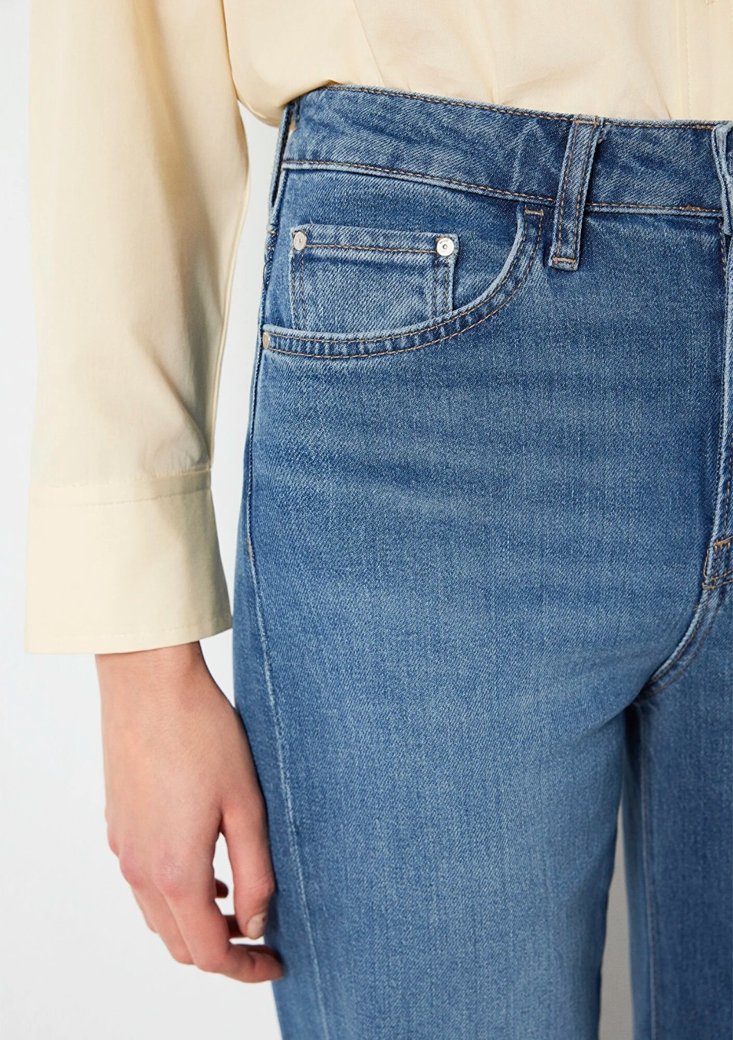 Mavi Victoria Premium Blue Puslu Koyu Mavi Jean Pantolon 101072-A3035 görsel 8