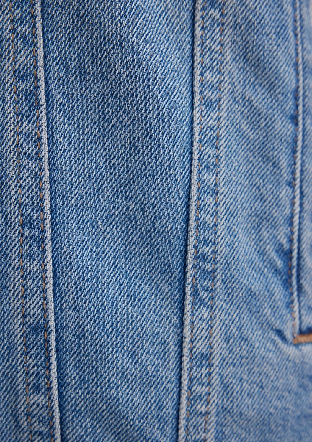 Mavi Karla 90lar Indigo Mavisi Jean Ceket 110154-85296 görsel 7