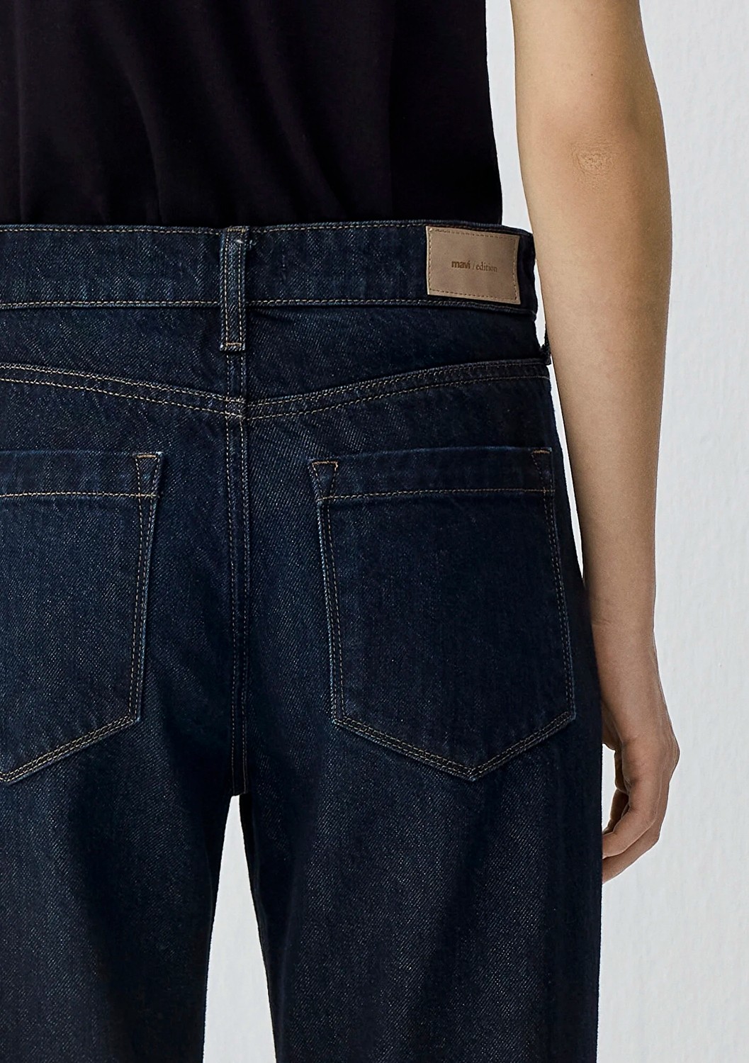 Mavi Edition (TENCEL™) Liyosel Karışımlı Derin Mavi Jean Pantolon 1012714-91275 görsel 8