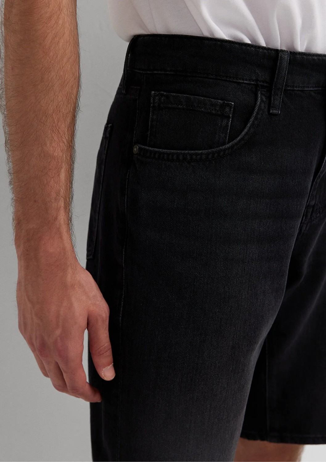 Mavi Lısbon Short Street Smoke Jean Şort 0421039-A3314 görsel 6