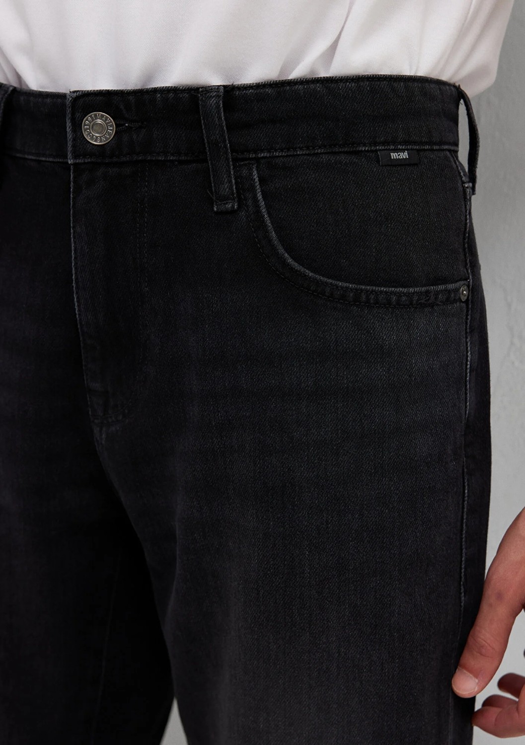 Mavi Lısbon Short Street Smoke Jean Şort 0421039-A3314 görsel 7