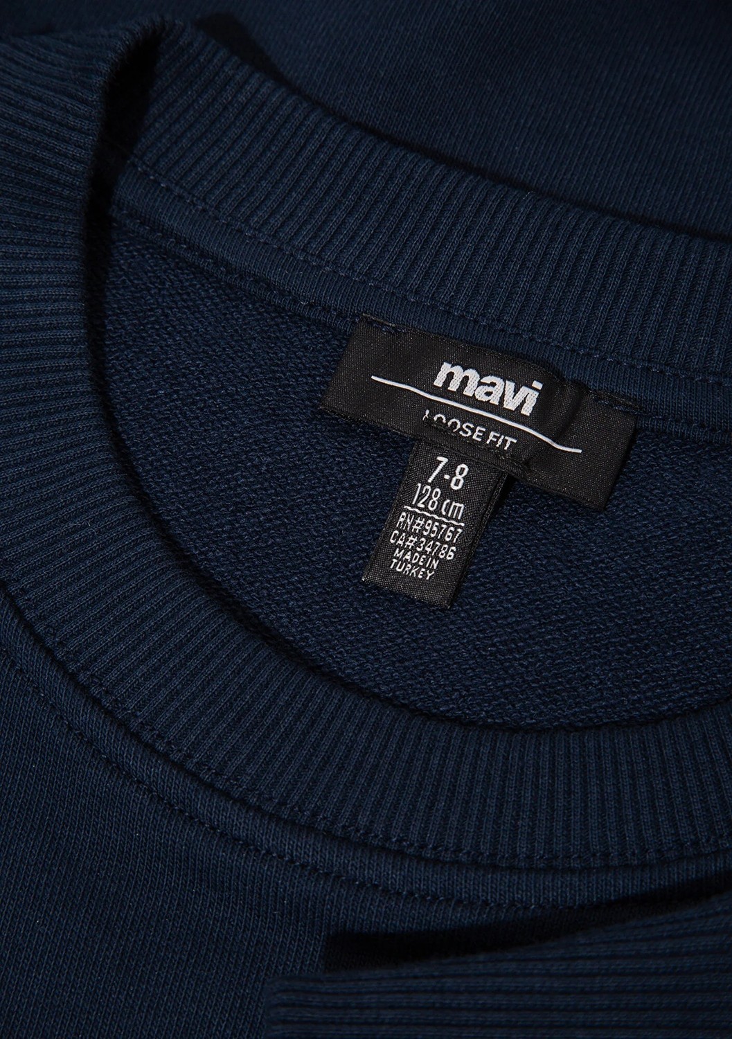 Mavi Jeans Baskılı Lacivert Sweatshirt 6S10136-70490 görsel 5