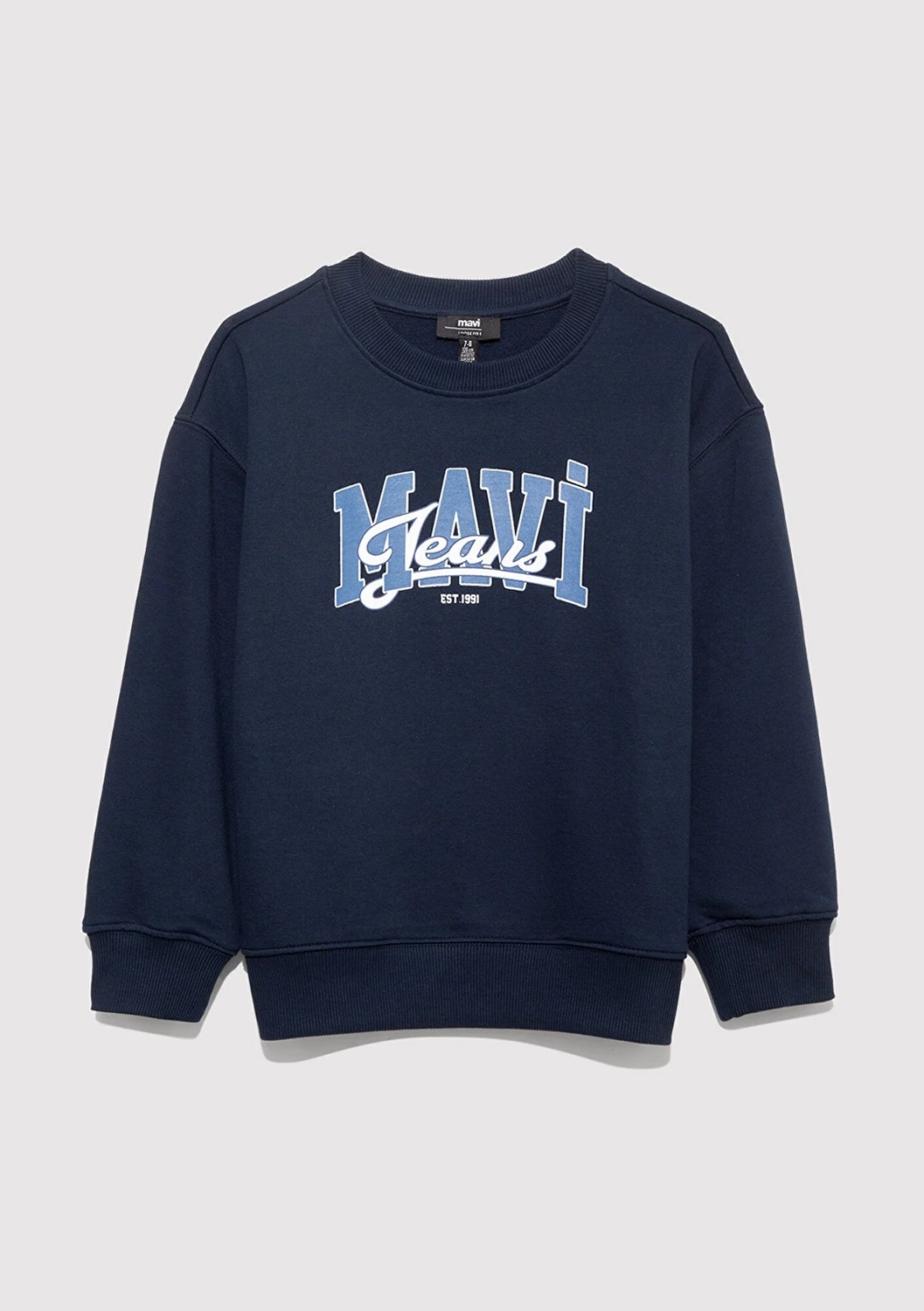 Mavi Jeans Baskılı Lacivert Sweatshirt 6S10136-70490 görsel 3