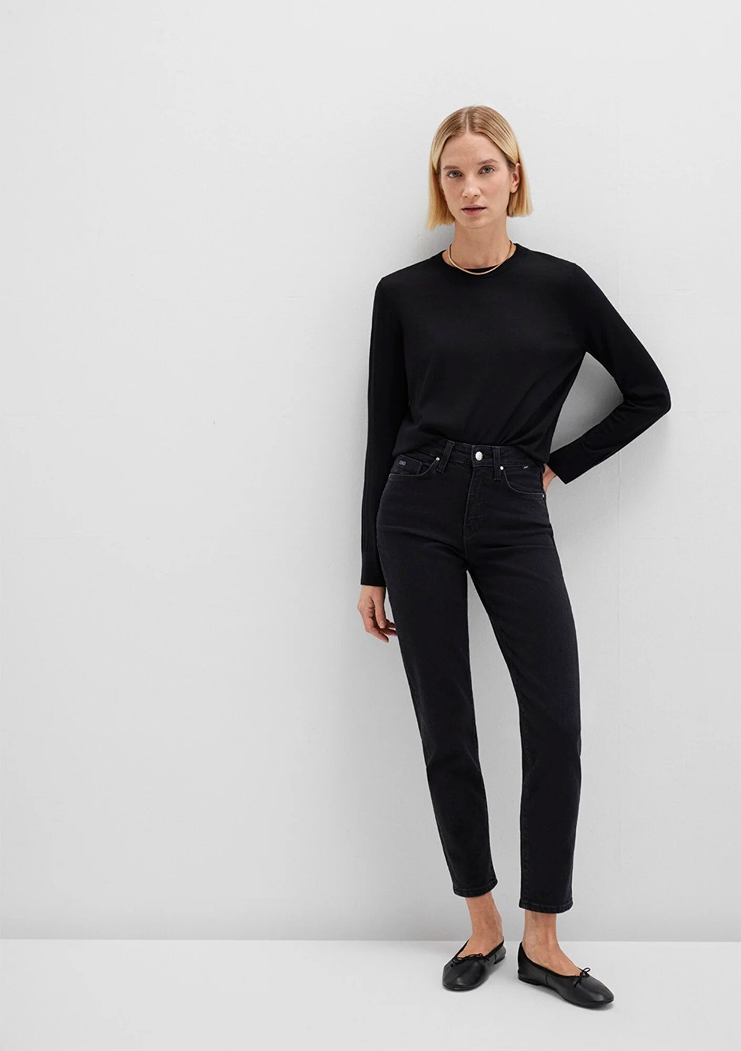 Mavi Cindy Classic Denim Gri Jean Pantolon 100277-90500 görsel 3