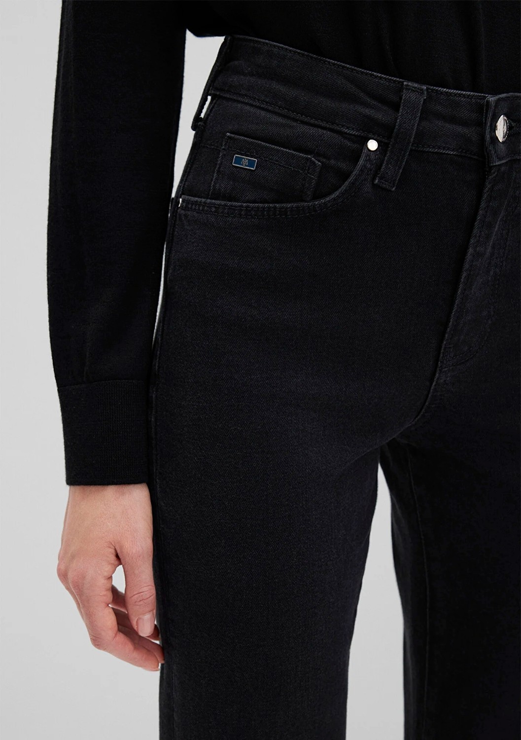 Mavi Cindy Classic Denim Gri Jean Pantolon 100277-90500 görsel 7