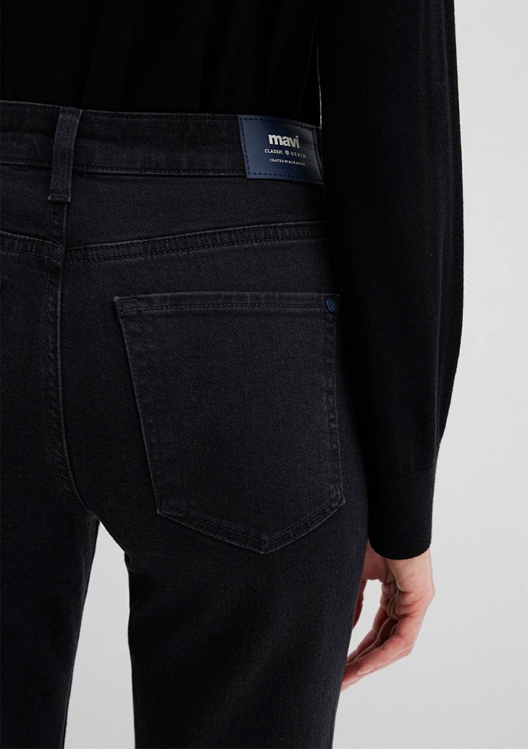 Mavi Cindy Classic Denim Gri Jean Pantolon 100277-90500 görsel 8