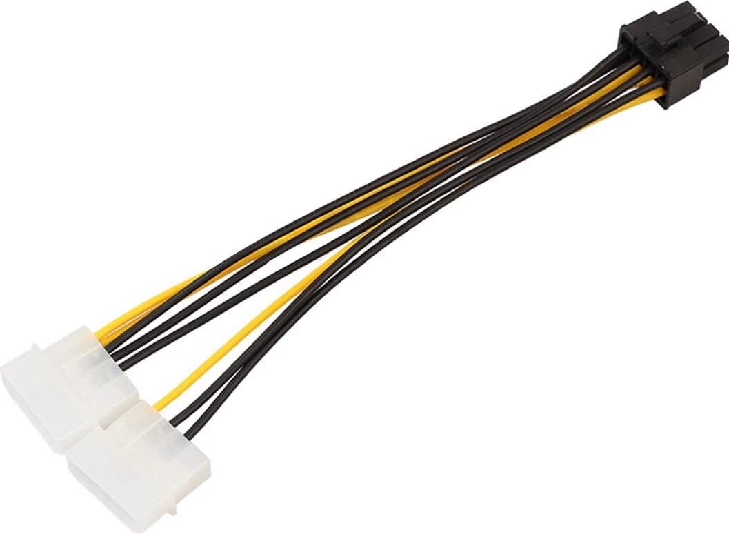 Aesco Alfais 4260 8 Pin Pci Express Ekran Kartı Power Güç Çevirici Çoklayıcı görsel 3