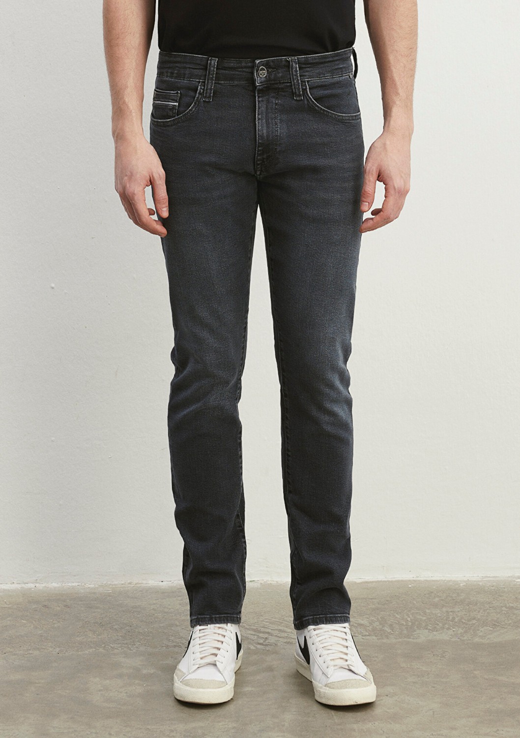 Mavi Jake Mavi Pro Vintage Koyu Gri Smoke Jean Pantolon 0042286535 görsel 3