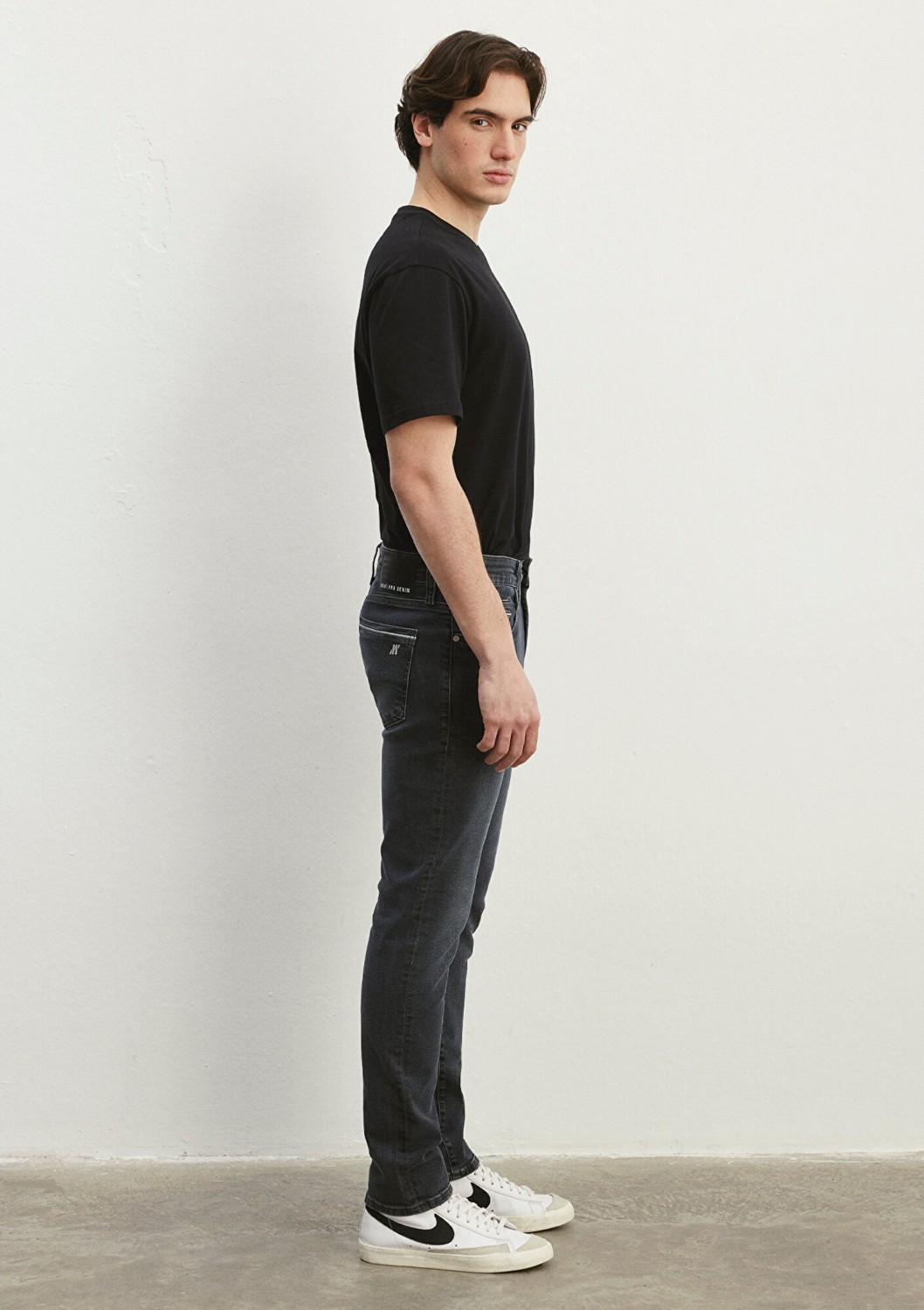 Mavi Jake Mavi Pro Vintage Koyu Gri Smoke Jean Pantolon 0042286535 görsel 5