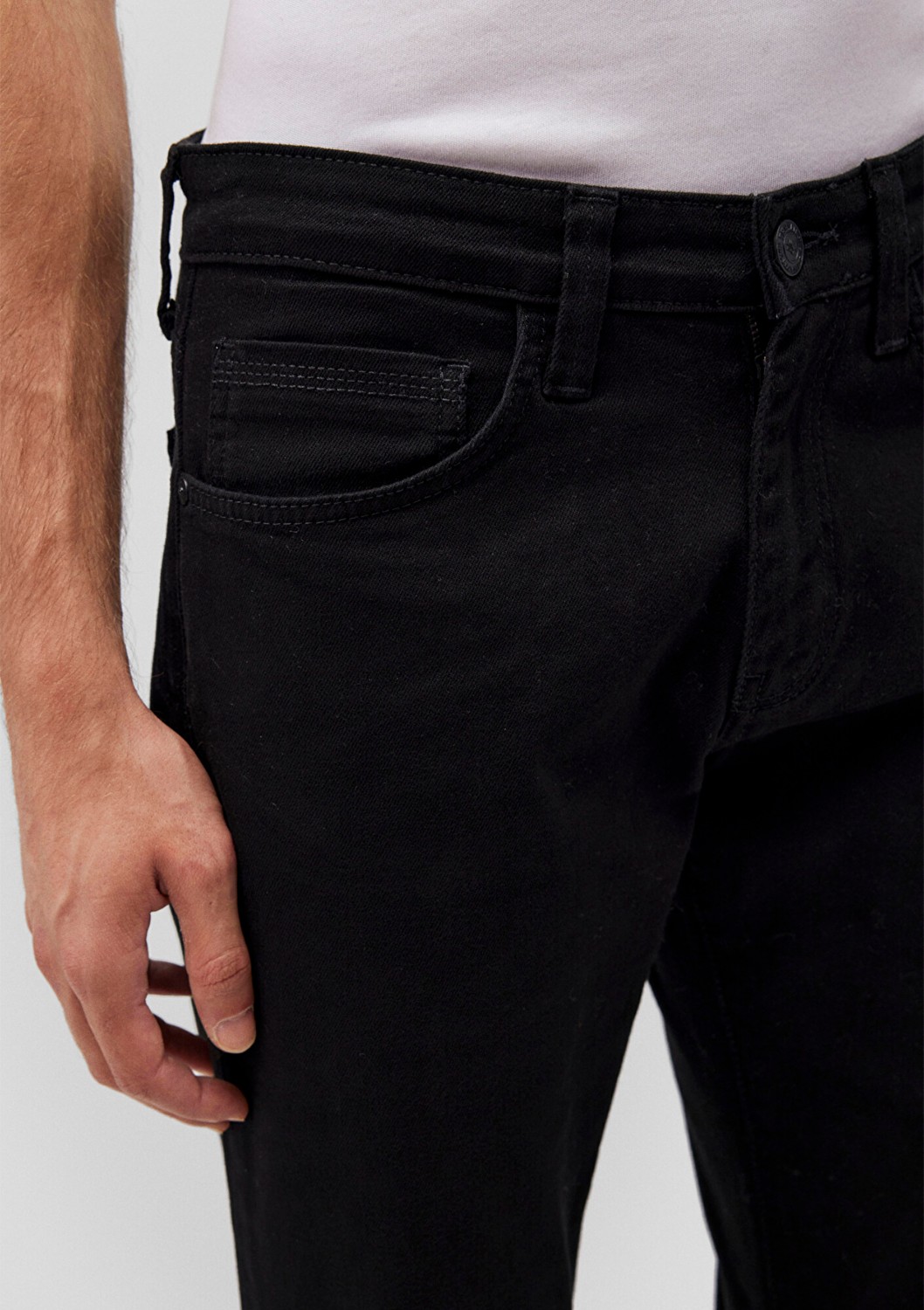 Mavi Hunter Siyah Comfort Jean Pantolon 0020216291 görsel 5