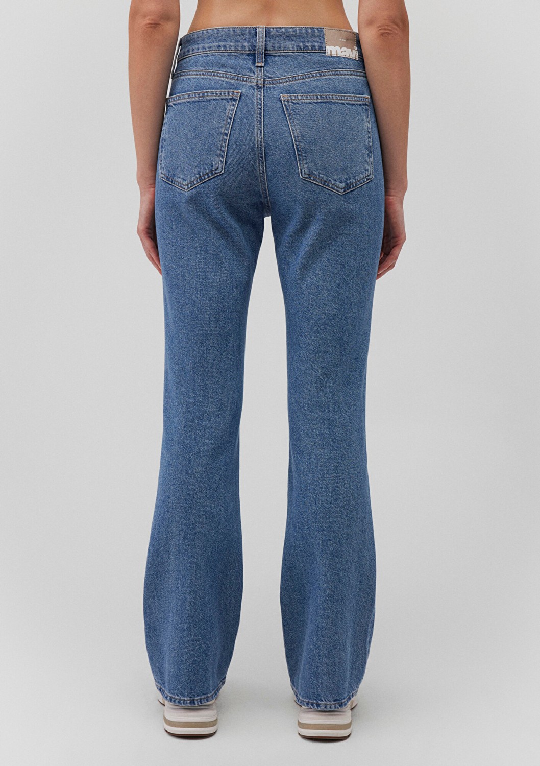 Mavi Bliss Real Blue Gölgeli Indigo Mavisi Jean Pantolon 101437-80890 görsel 4
