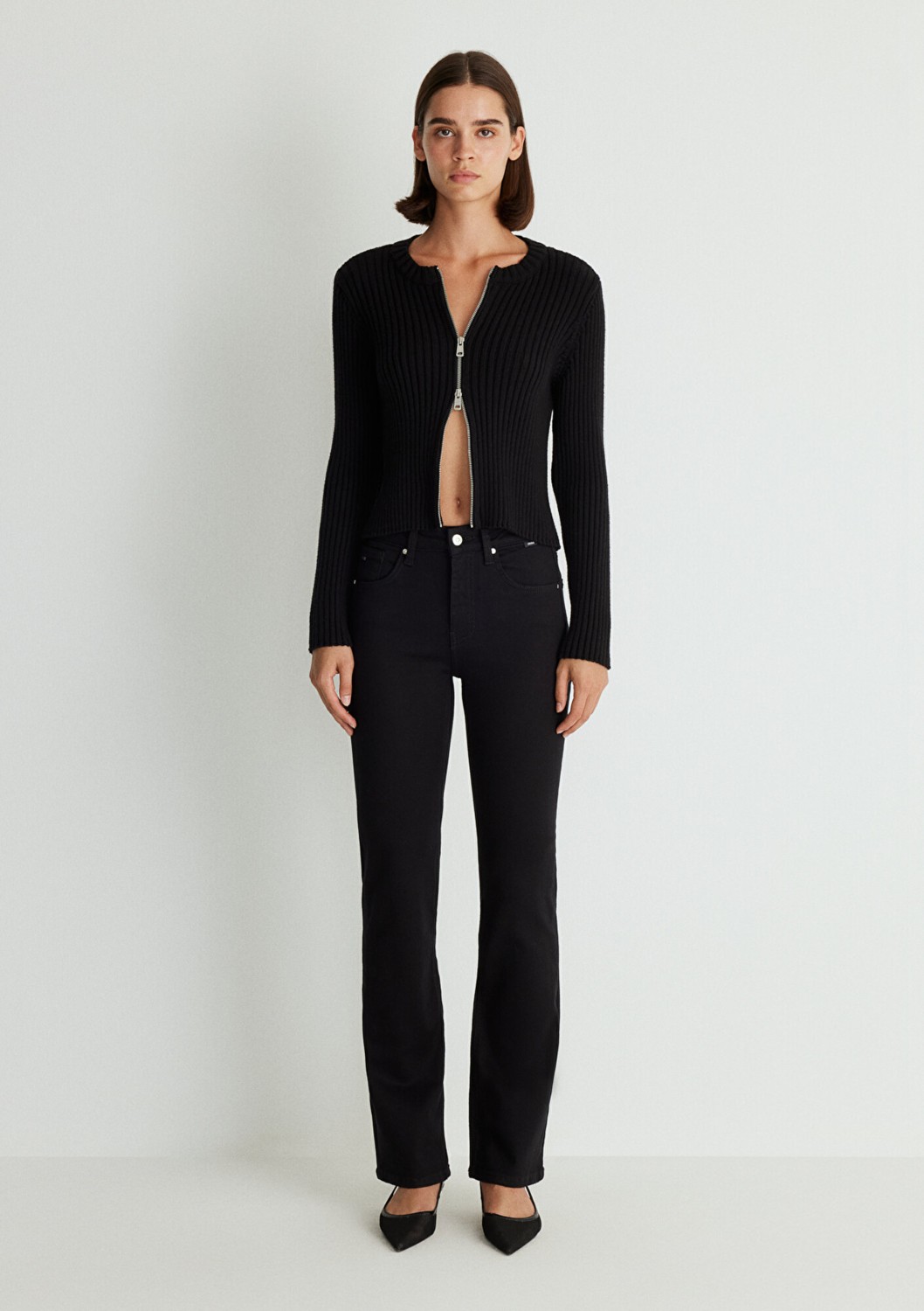 Mavi Maria Gold Shape Siyah Jean Pantolon 101225-80710 görsel 3