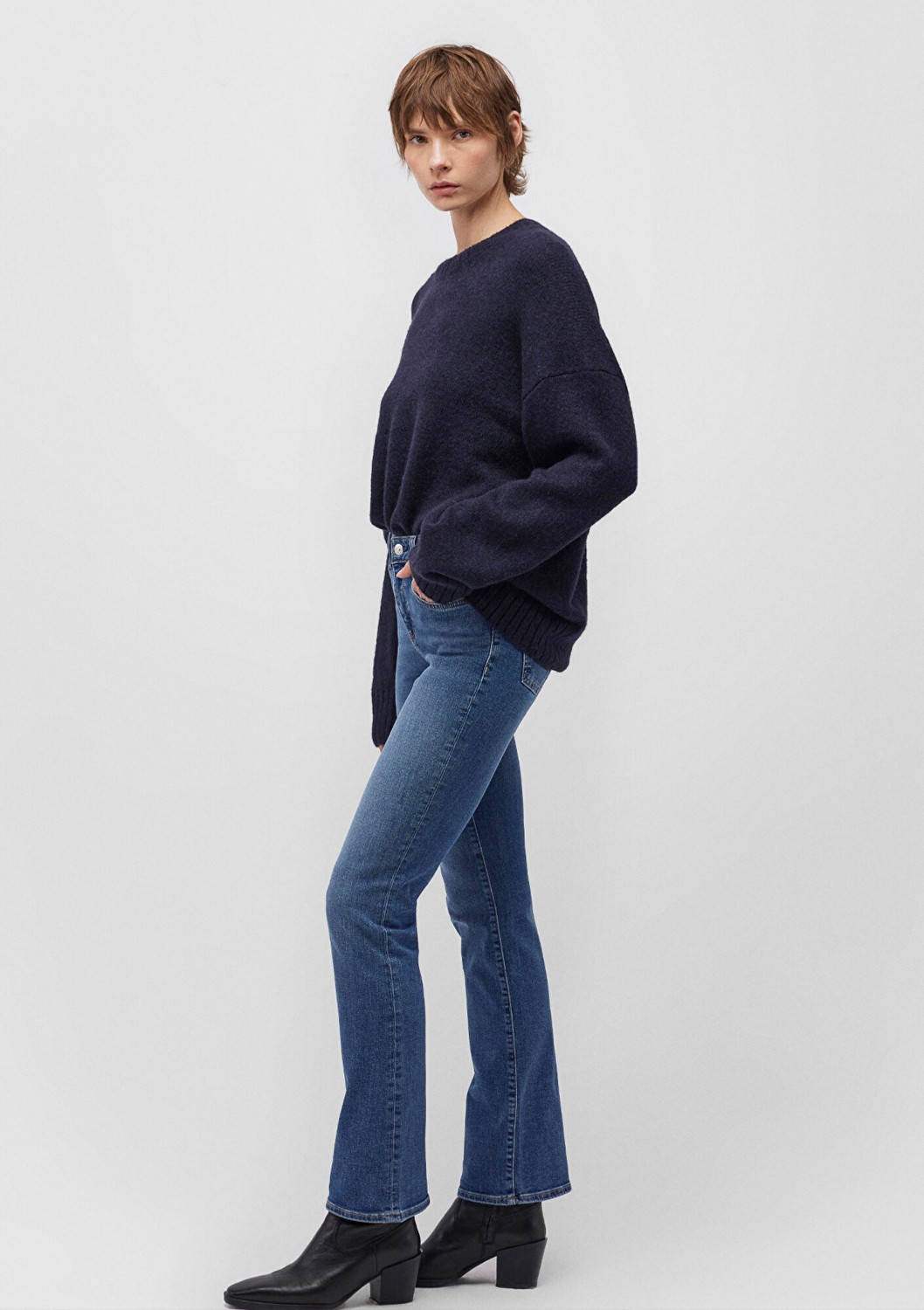 Mavi Molly Everyday Vintage Indigo Mavisi Jean Pantolon 1013683650 görsel 2