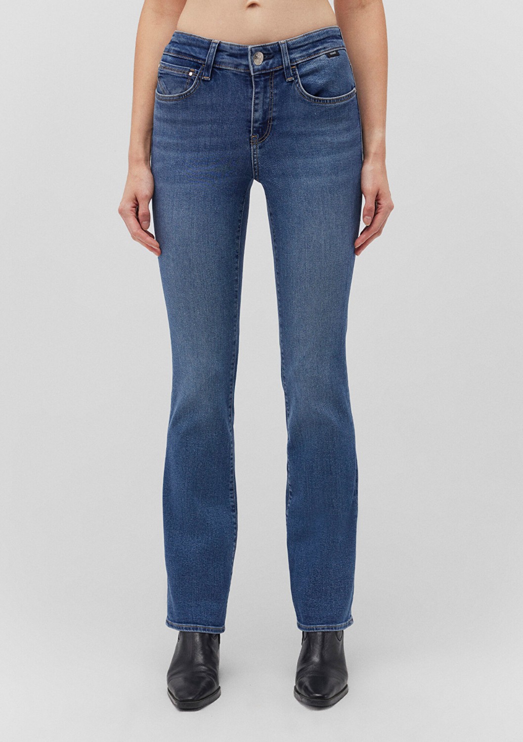 Mavi Molly Everyday Vintage Indigo Mavisi Jean Pantolon 1013683650 görsel 3