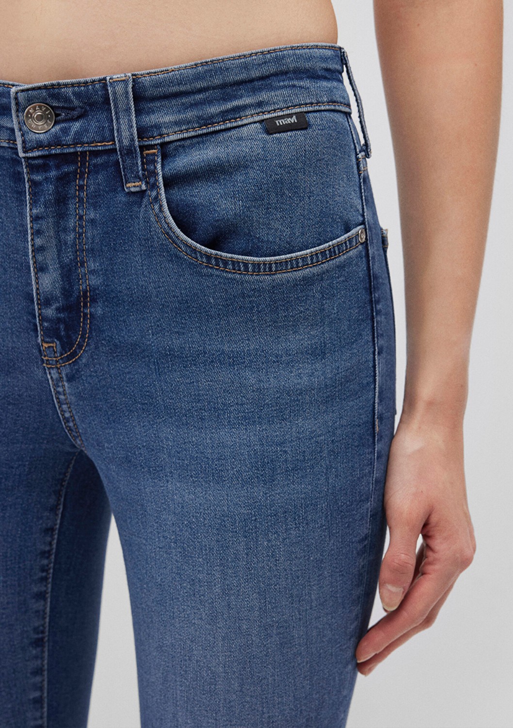 Mavi Molly Everyday Vintage Indigo Mavisi Jean Pantolon 1013683650 görsel 5