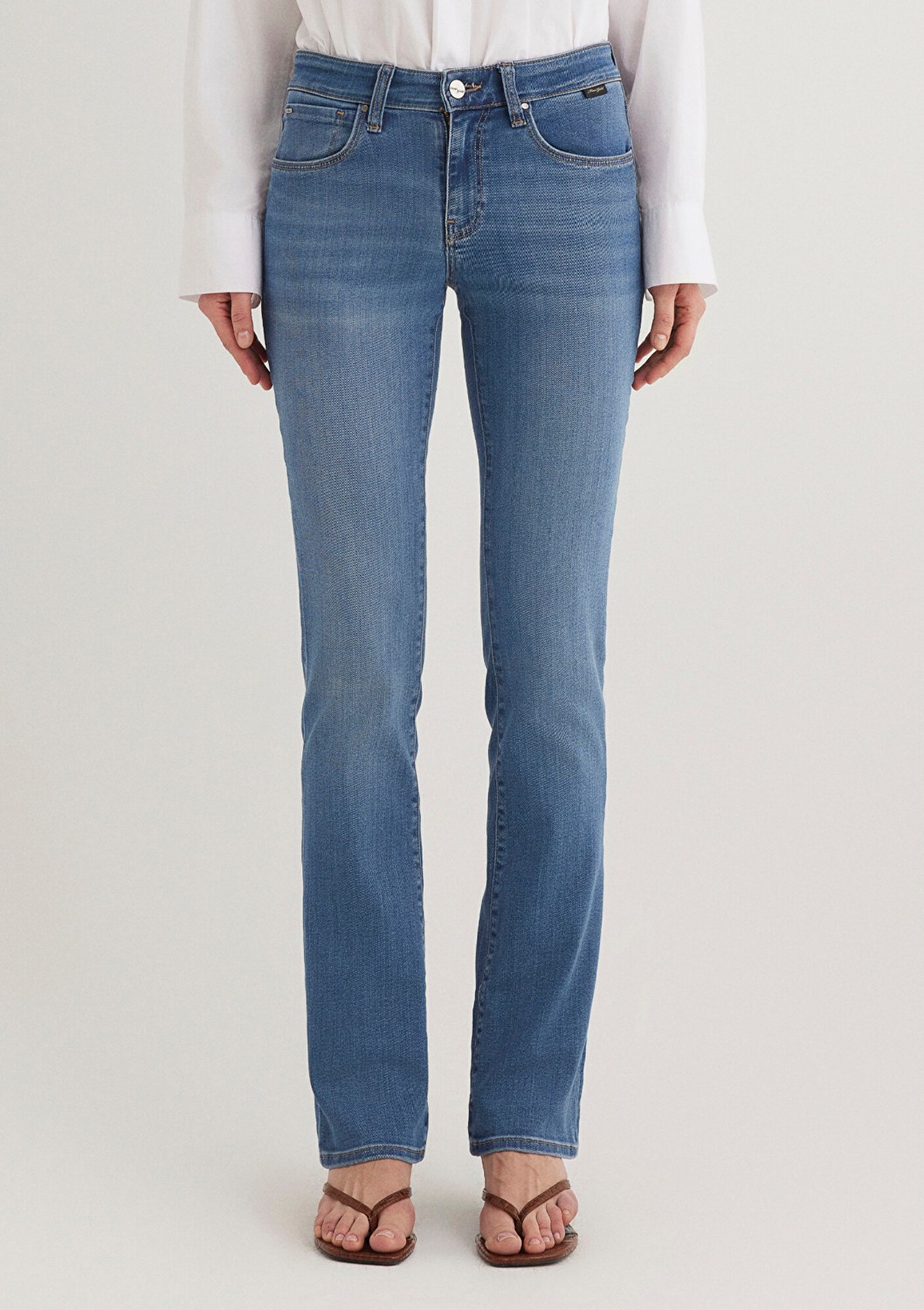 Mavi Mona Gold Klasik Gölgeli Indigo Mavisi Jean Pantolon 1049784195 görsel 4