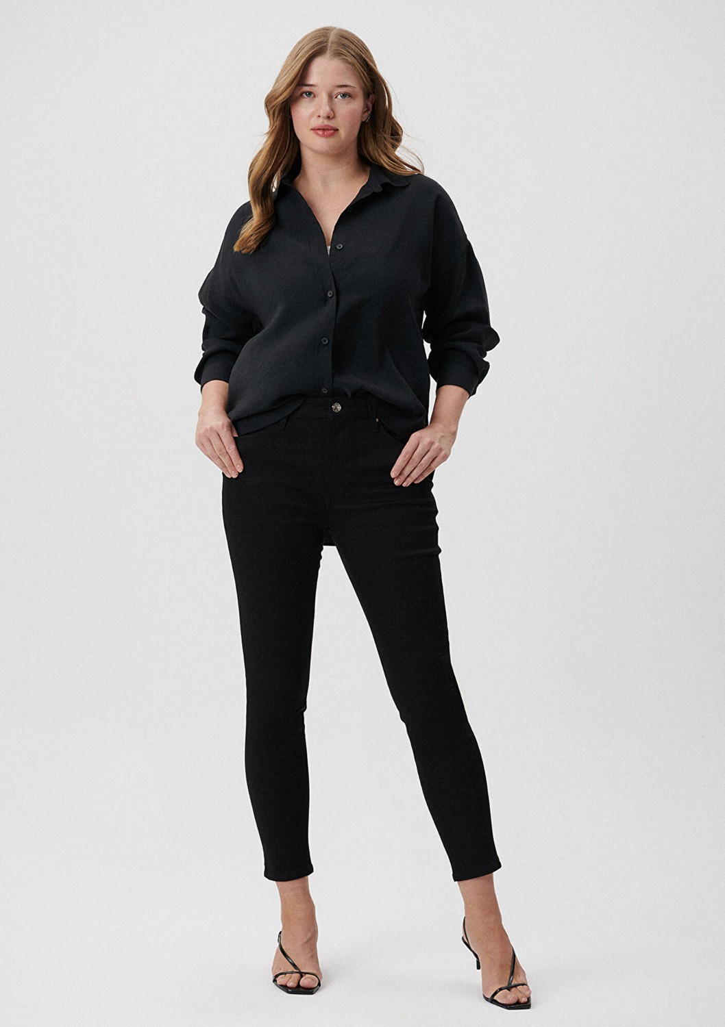 Mavi Marlie Everday Siyah Jean Pantolon 101339-85945 görsel 2
