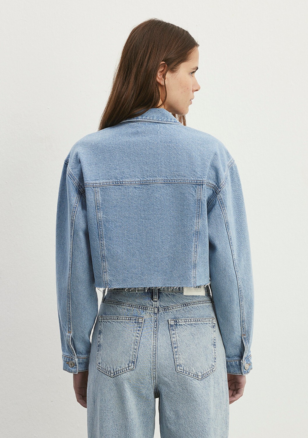 Mavi 90lar Indigo Mavisi Jean Ceket 1110118-86443 görsel 3