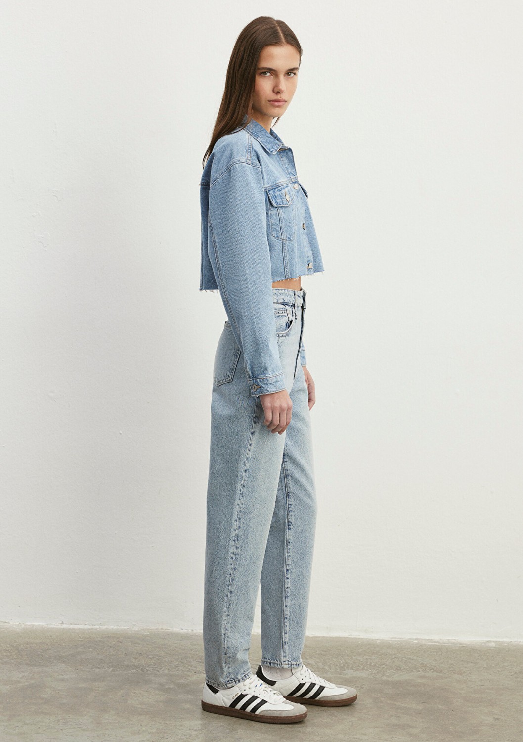 Mavi 90lar Indigo Mavisi Jean Ceket 1110118-86443 görsel 4
