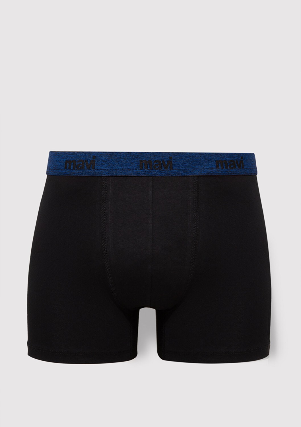 Mavi 3lü Siyah Basic Boxer 0911408-85585 görsel 4