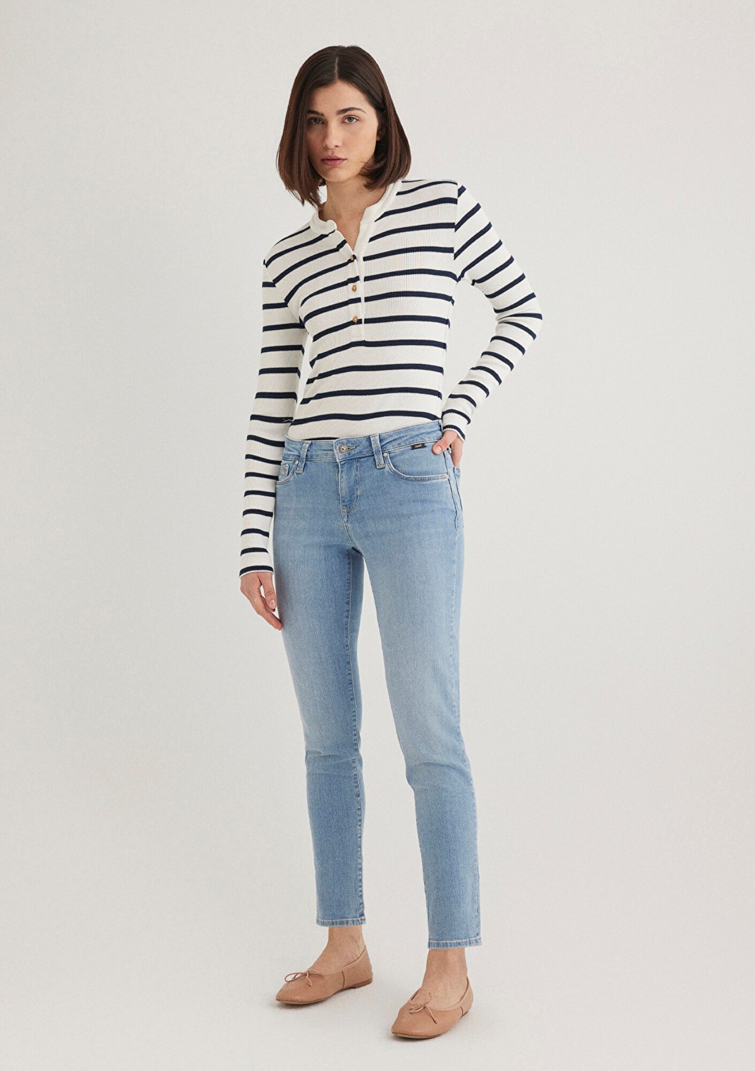 Mavi Ada Everyday Açık Mavi Jean Pantolon 1020587055 görsel 2