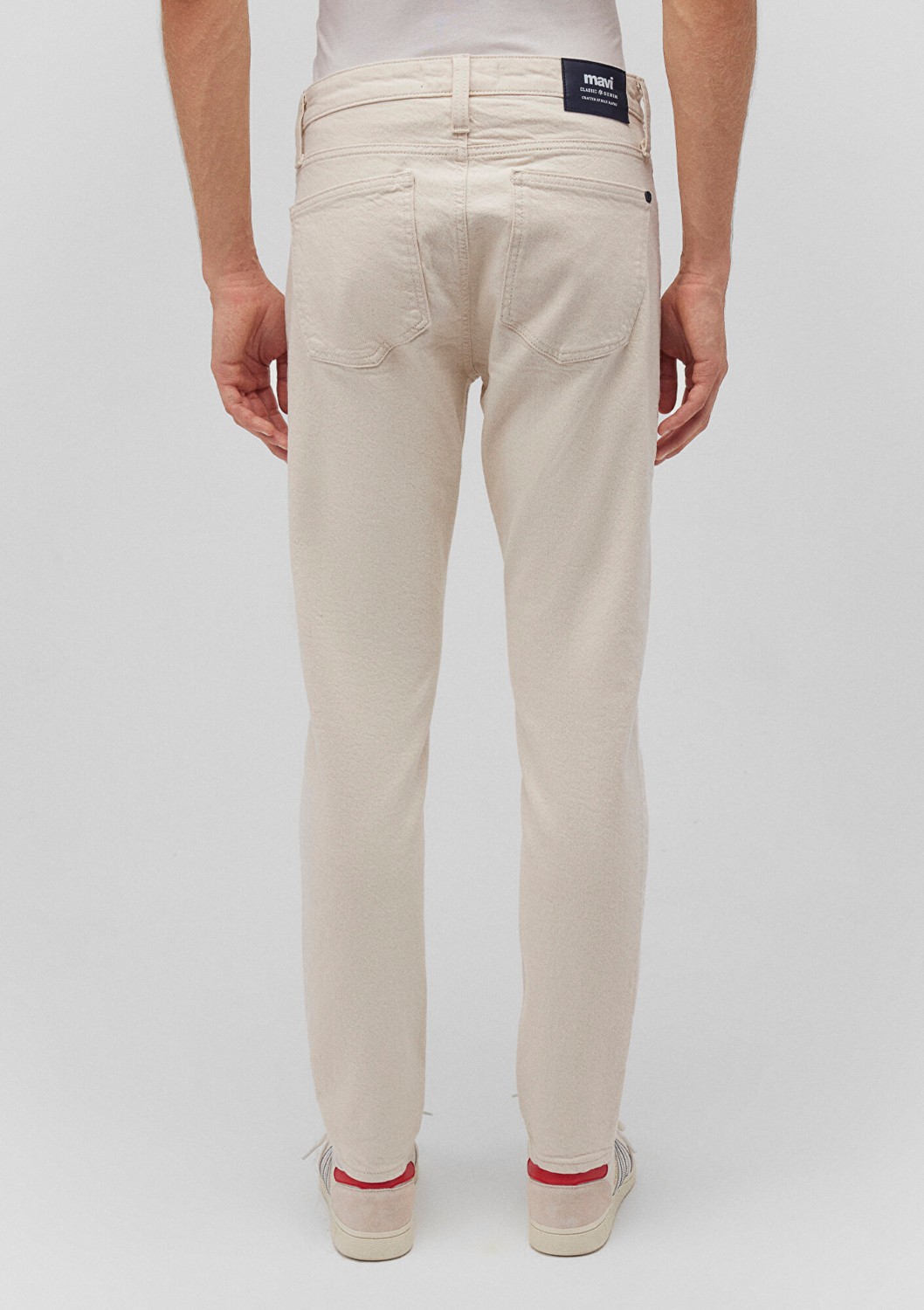 Mavi Milan Classic Denim Ekru Jean Pantolon 0081087654 görsel 4