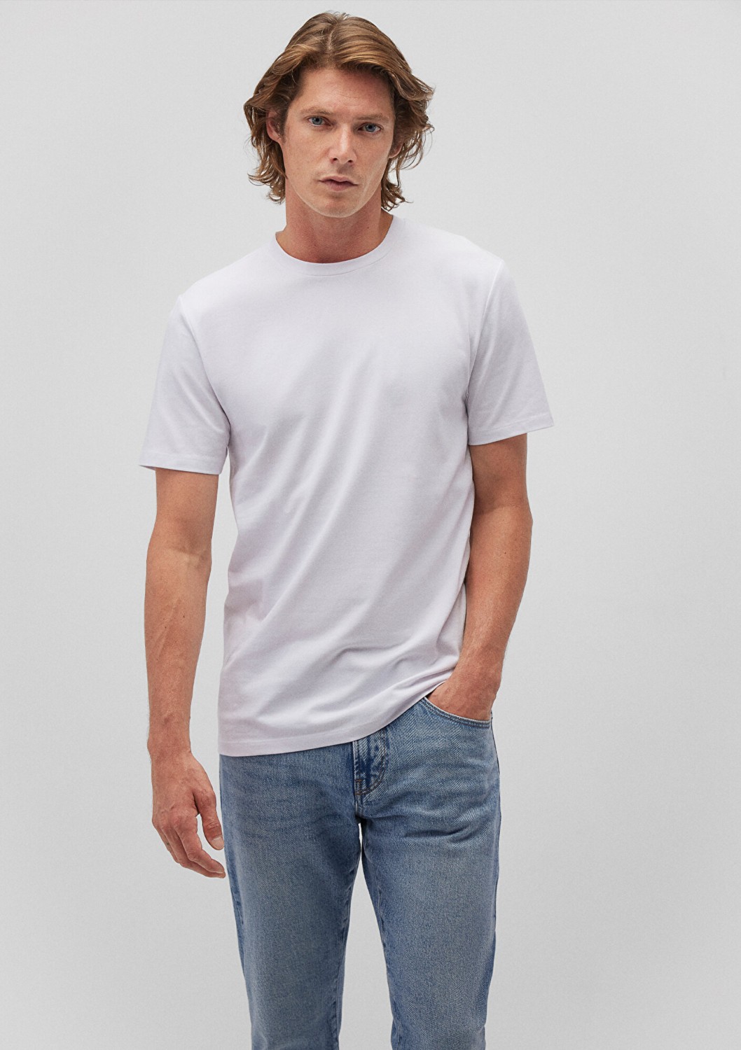 Mavi Stretch Siyah Basic Tişört 061747-900