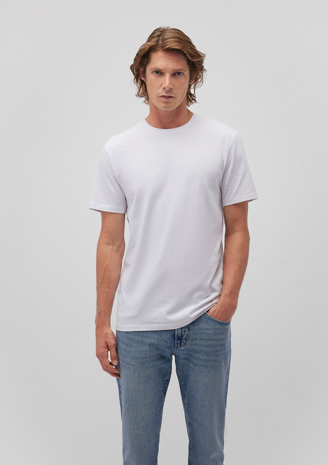 Mavi Stretch Siyah Basic Tişört 061747-900 görsel 2