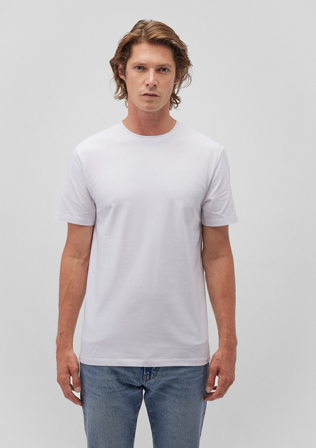 Mavi Stretch Siyah Basic Tişört 061747-900 görsel 3