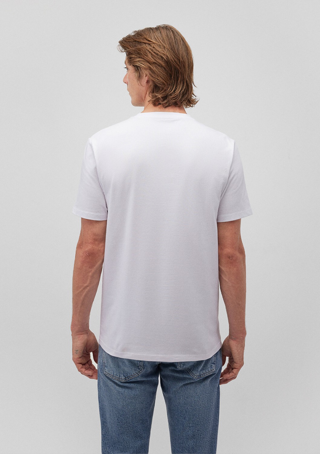 Mavi Stretch Siyah Basic Tişört 061747-900 görsel 4