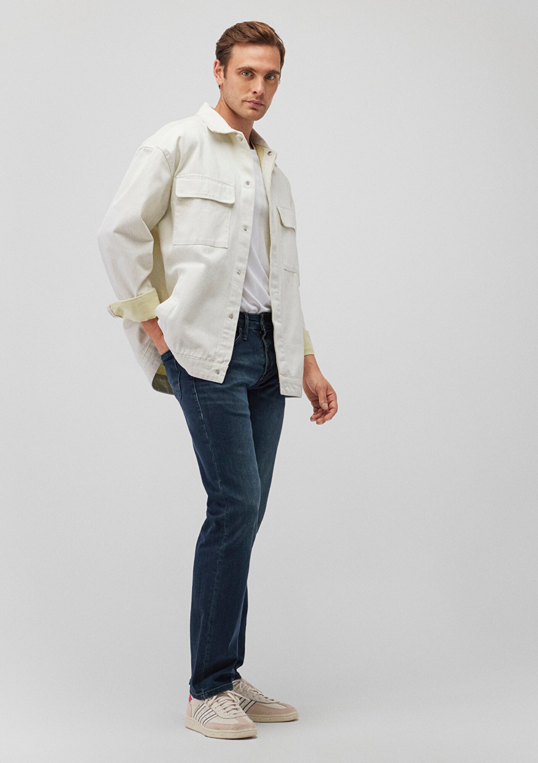 Mavi Hunter Mavi Premium Koyu Mavi Jean Pantolon 0020231266 görsel 2
