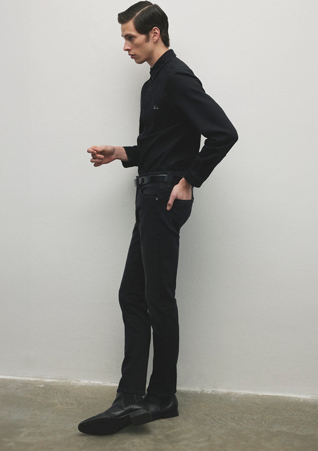 Mavi Jake Lux Black Antrasit Jean Pantolon 0042286544 görsel 2
