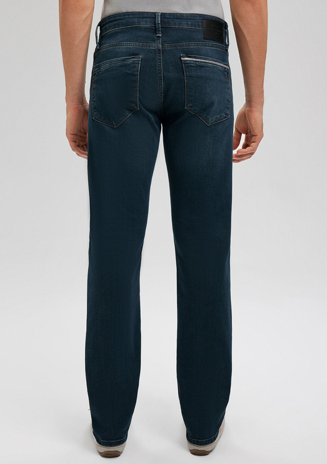 Mavi Marcus Mavi Premium Puslu Koyu Mavi Jean Pantolon 0035128946 görsel 4