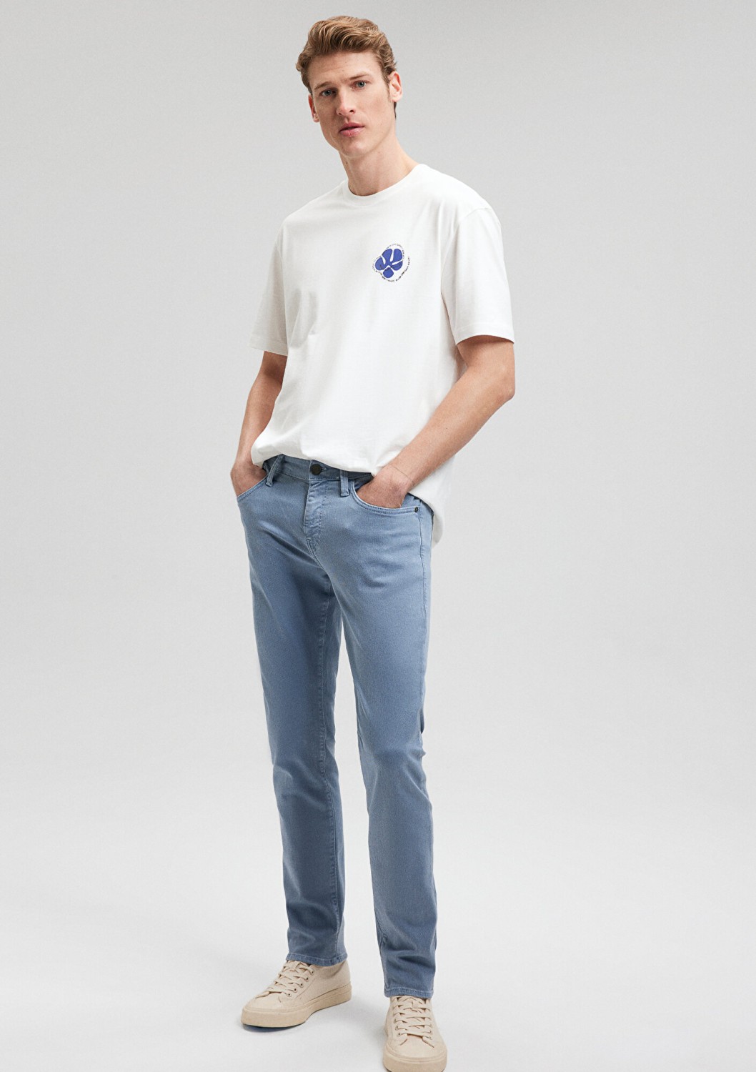 Mavi Jake Nehir Mavisi Comfort Gabardin Pantolon 0042286570 görsel 2