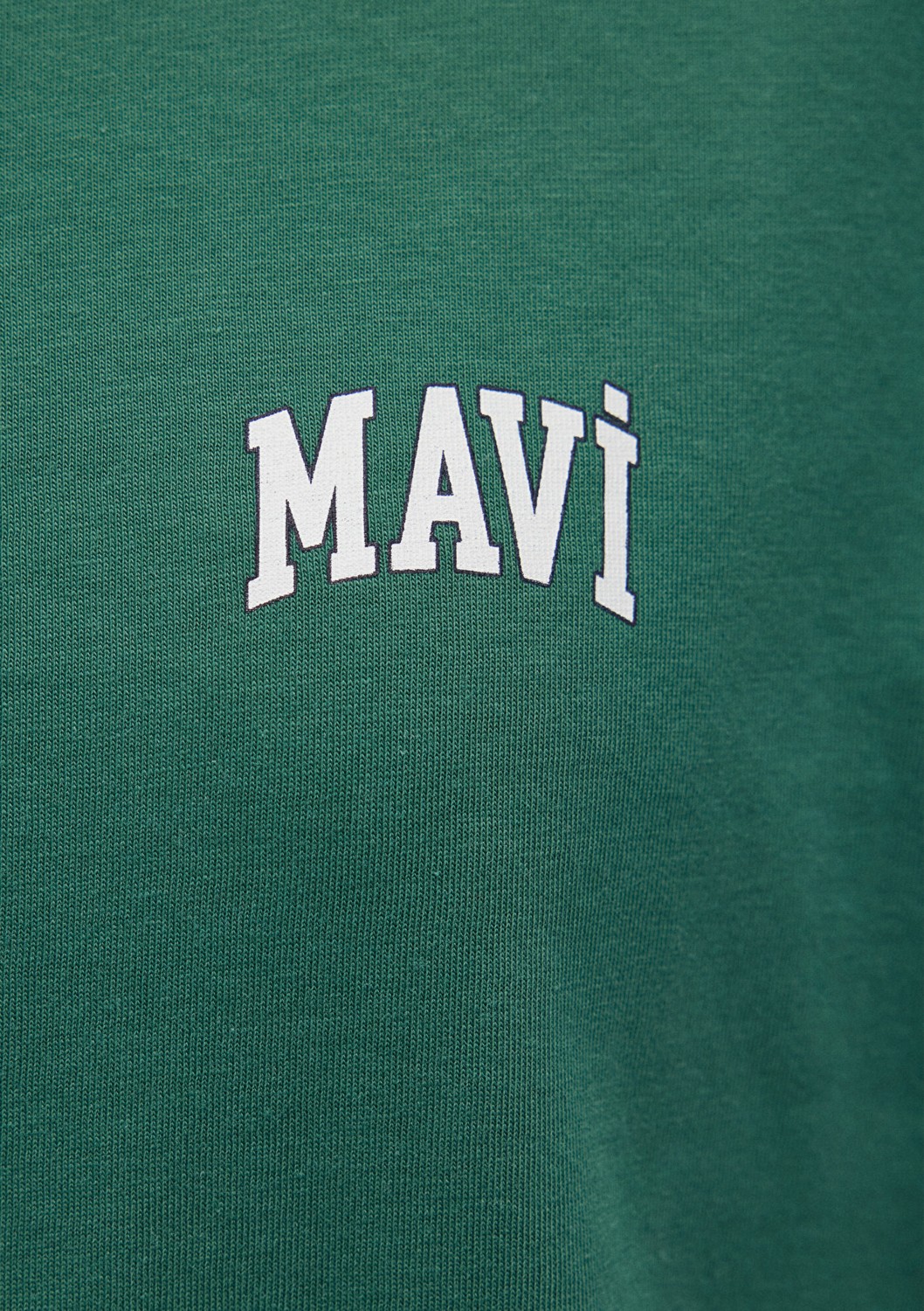 Mavi Logo Baskılı Yeşil Tişört 1611900-71874 görsel 6