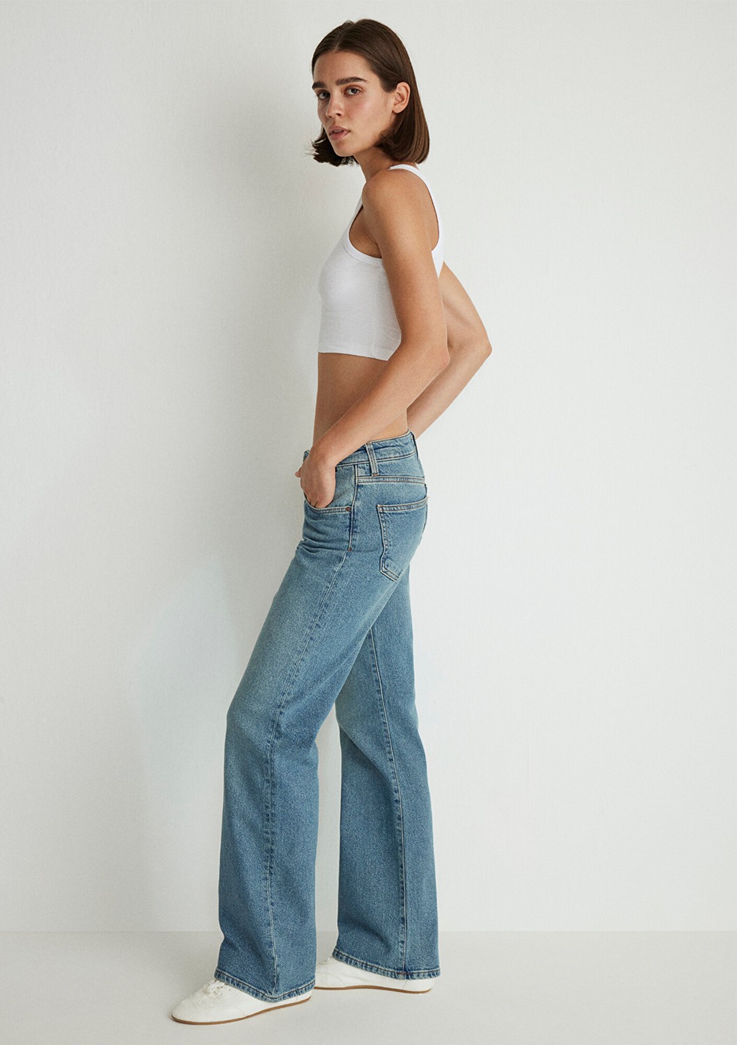 Mavi Ibiza Real Blue Gölgeli Açık Mavi Jean Pantolon 1010530-88460 görsel 4