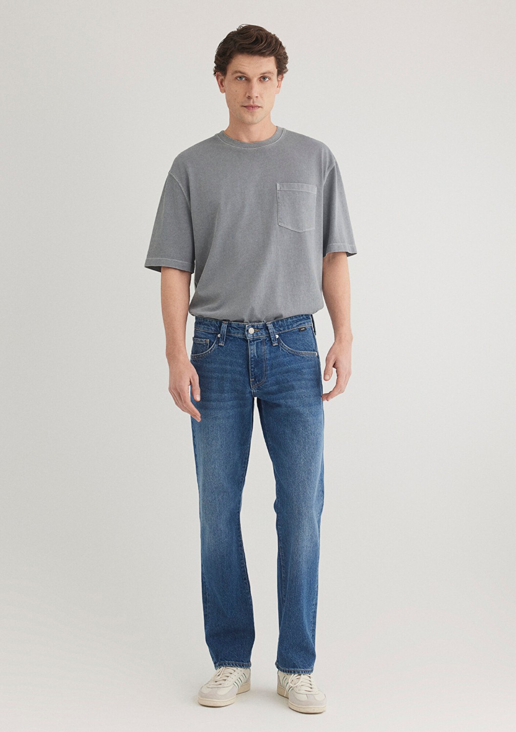 Mavi Hunter 90lar İndigo Mavisi Jean Pantolon 0020233733 görsel 2