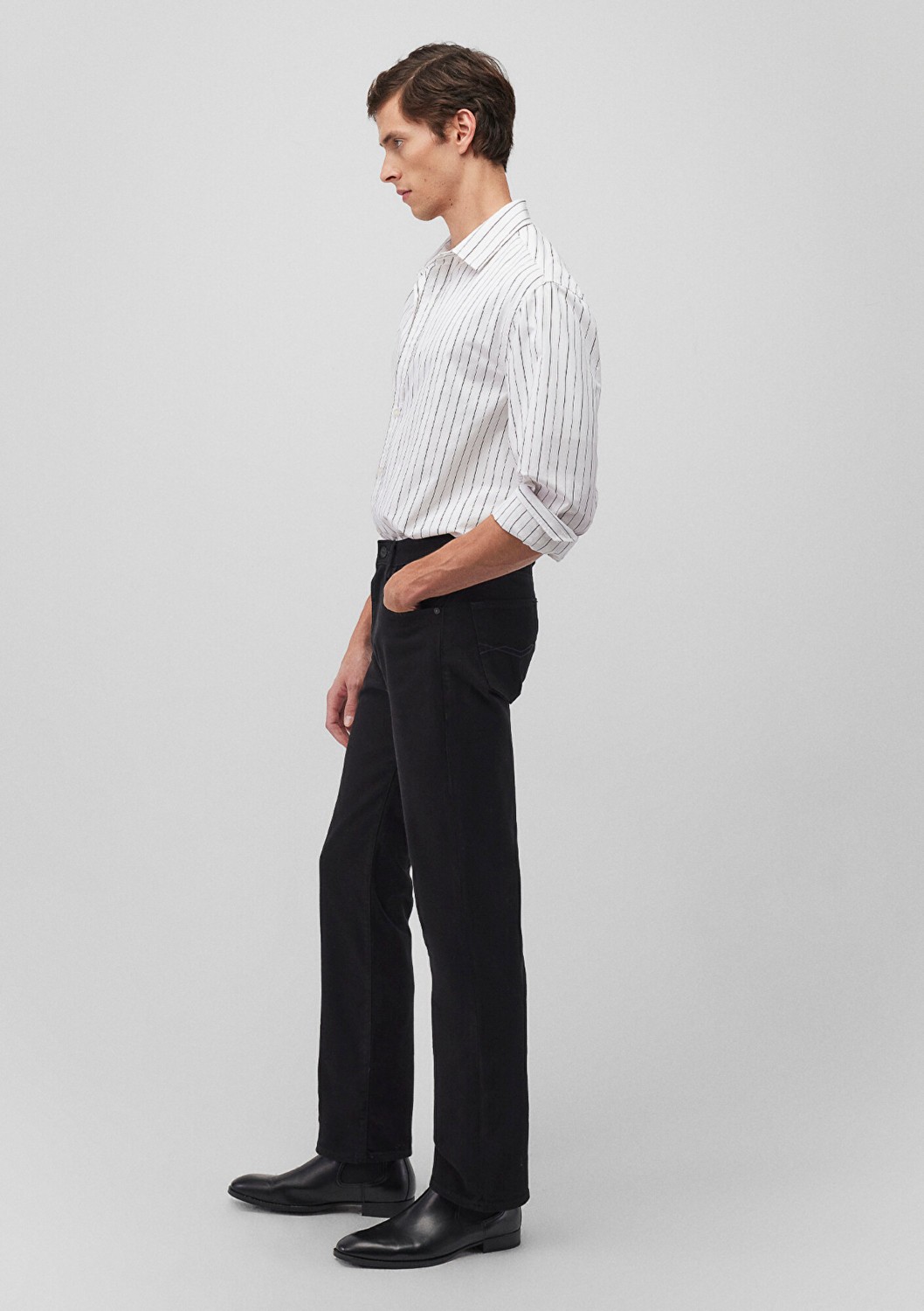 Mavi 177 Siyah Comfort Jean Pantolon 0017783046 görsel 3