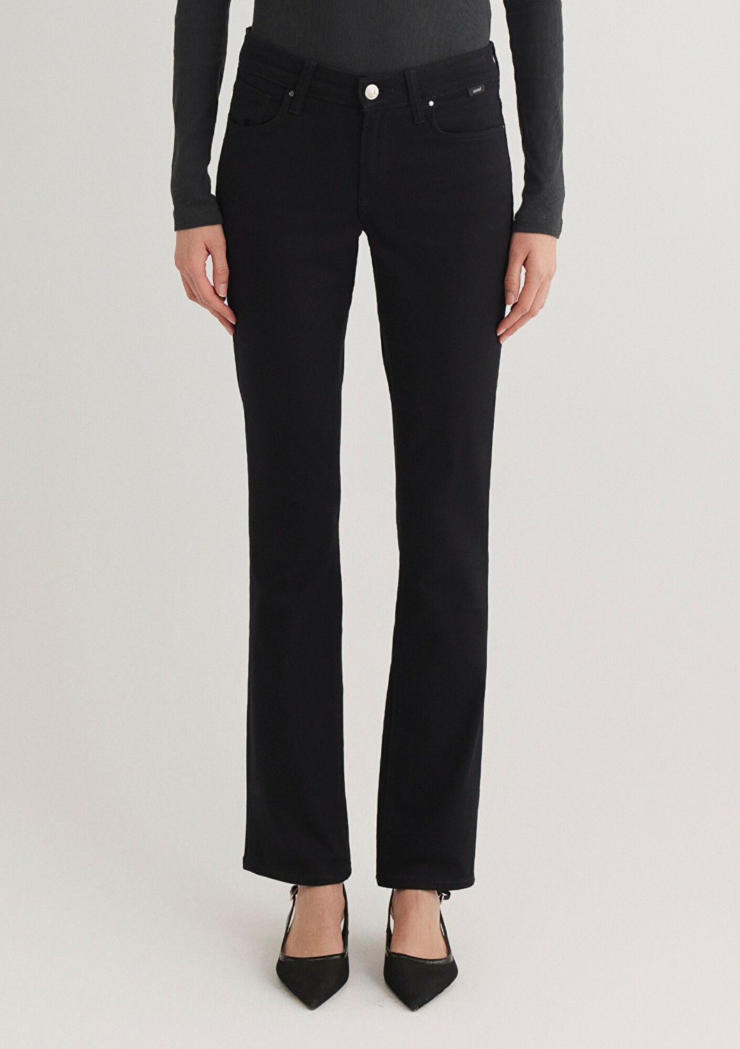 Mavi Mona Everyday Siyah Jean Pantolon 1049783049 görsel 4