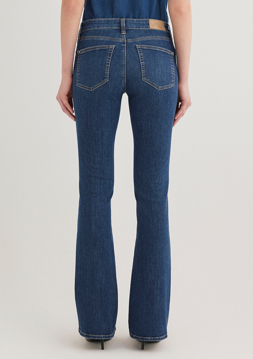 Mavi Molly Everyday Vintage Koyu Mavi Jean Pantolon 1013683047 görsel 4