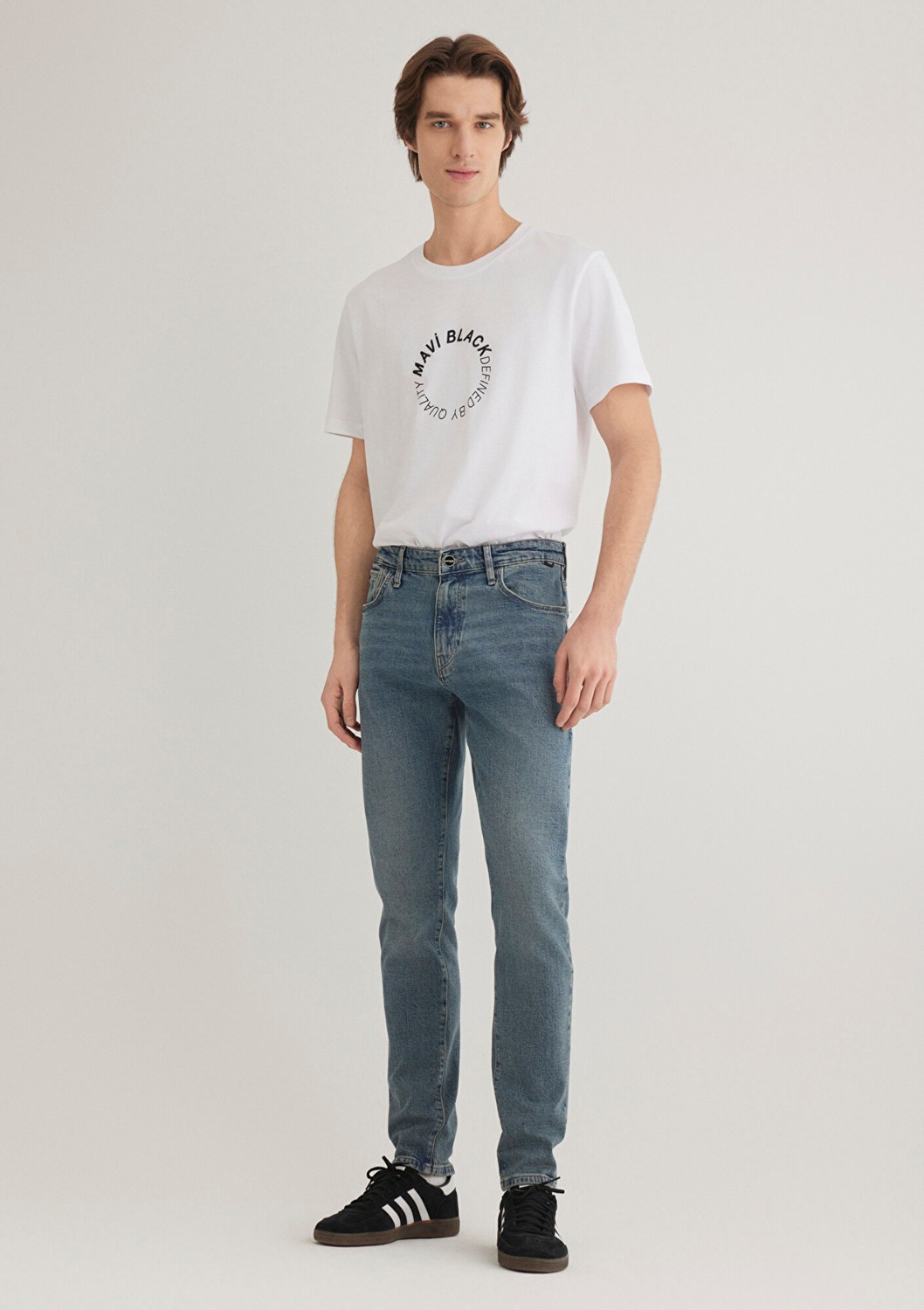 Mavi Milan Mavi Black Puslu Mavi-Gri Jean Pantolon 0081089344