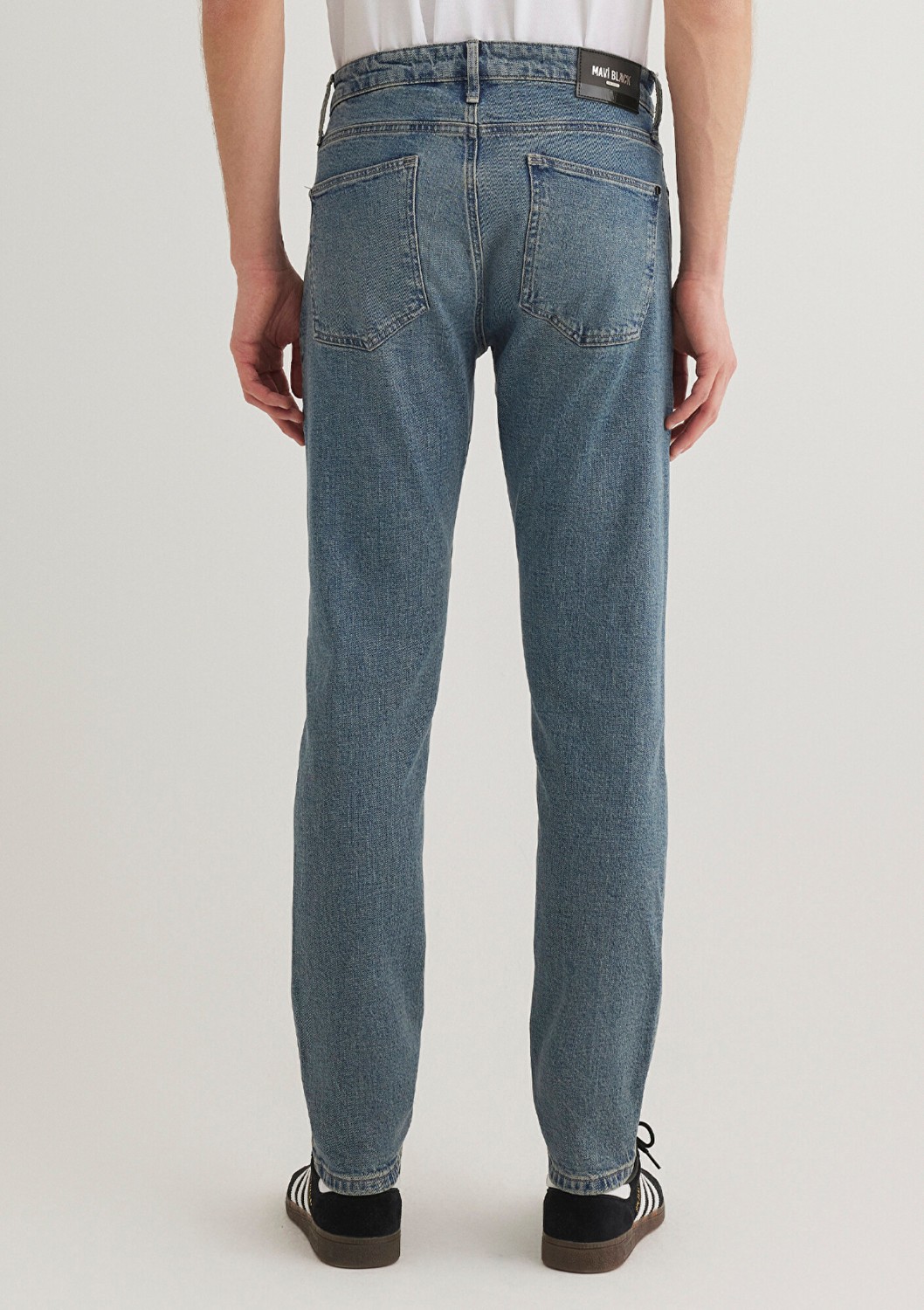 Mavi Milan Mavi Black Puslu Mavi-Gri Jean Pantolon 0081089344 görsel 4