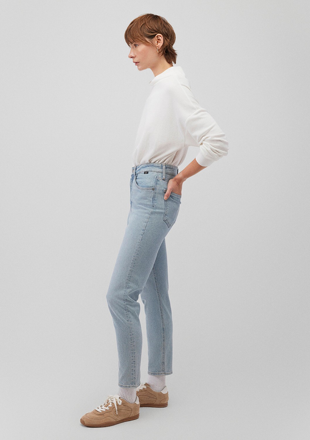 Mavi Star Classic Denim Buz Mavi Jean Pantolon 101077-87792 görsel 2