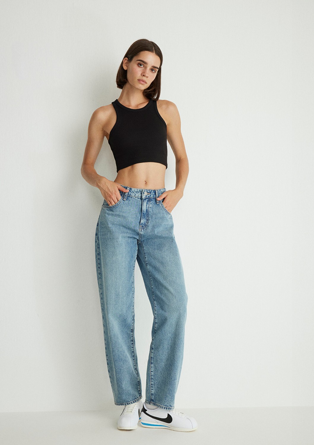 Mavi Leila Real Blue Indigo Mavisi Jean Pantolon 1010600-87776 görsel 2