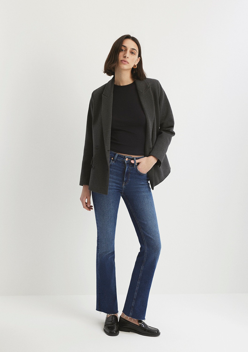 Mavi Maria Gold Shape Koyu Mavi Jean Pantolon 101225-80680