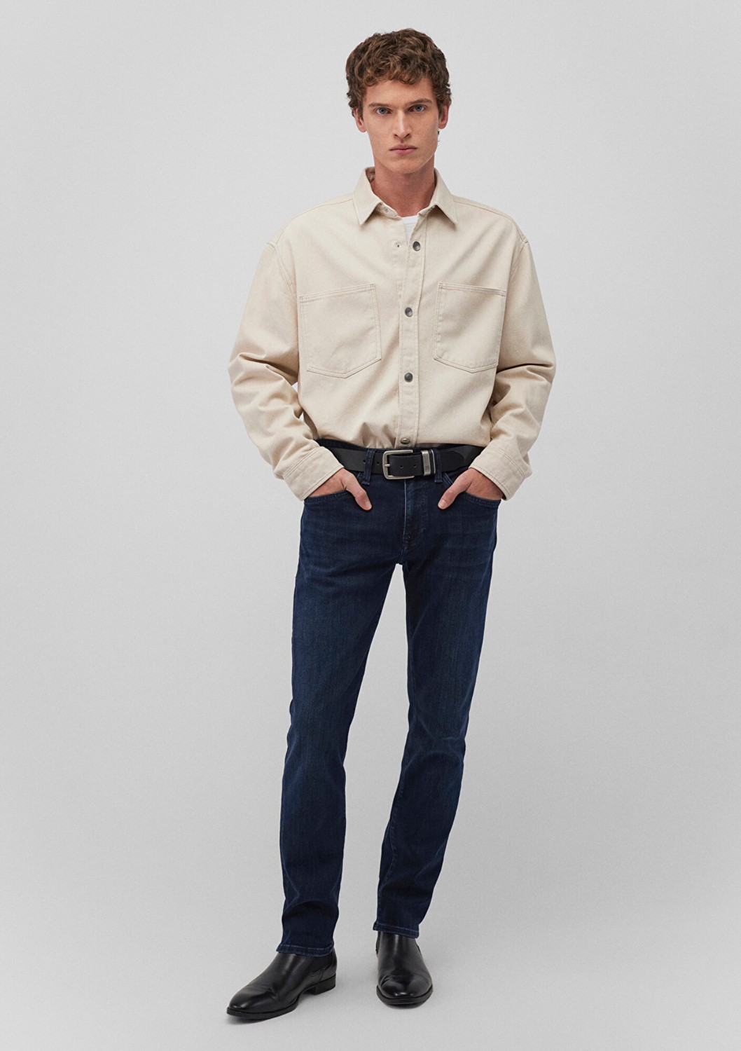 Mavi Marcus Premium Blue Mürekkep Mavisi Jean Pantolon 0035187841
