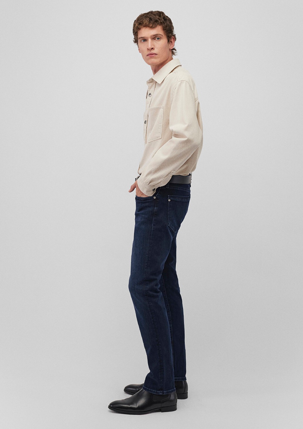Mavi Marcus Premium Blue Mürekkep Mavisi Jean Pantolon 0035187841 görsel 3