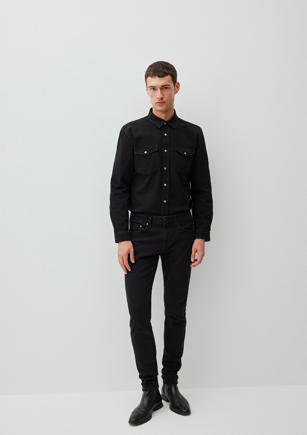 Mavi James Lux Black Antrasit Jean Pantolon 0042487866