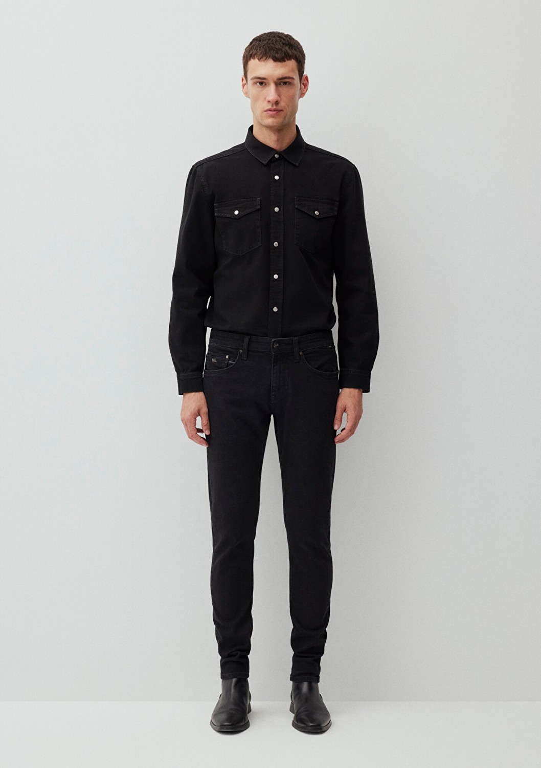 Mavi James Lux Black Antrasit Jean Pantolon 0042487866 görsel 3