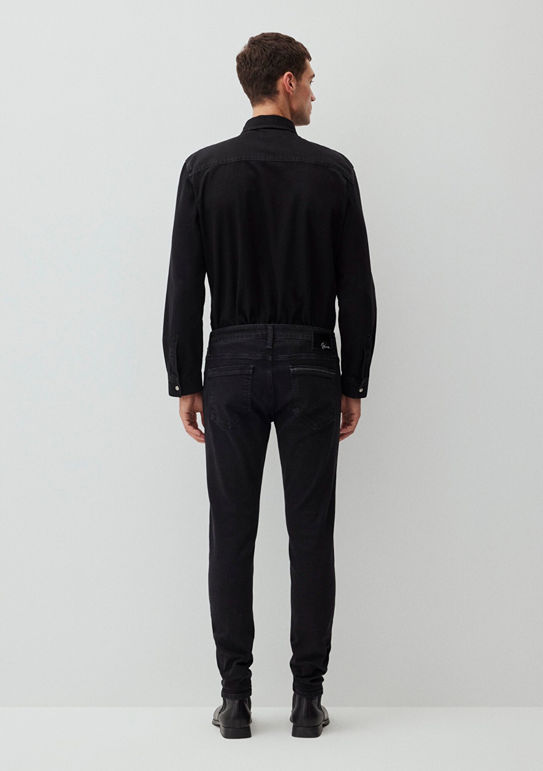 Mavi James Lux Black Antrasit Jean Pantolon 0042487866 görsel 5